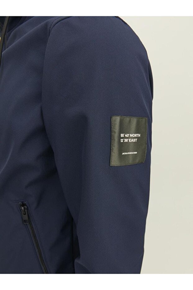 JJEBASIC SOFTSHELL HOOD NOOS Navy - 6