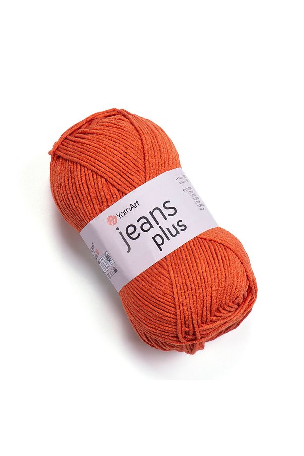 Jeans Plus - El Örgü Ipi Turuncu-85 - 1