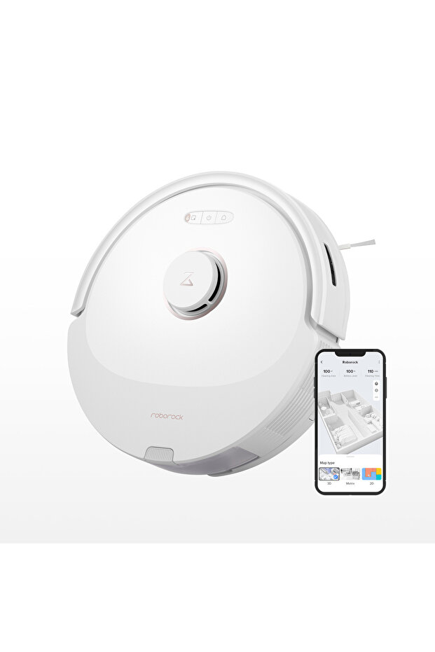 Q8 Max Robot Vacuum Cleaner - White Vacuum Cleaner - 1