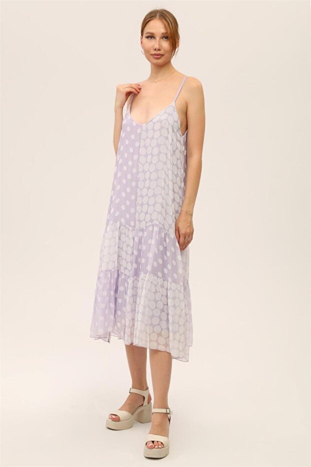 Puantiyeli Elbise - 3