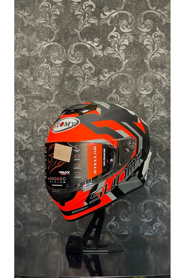 Stellar Swift Mat Güneş Vizörlü Fullface Kask - 2