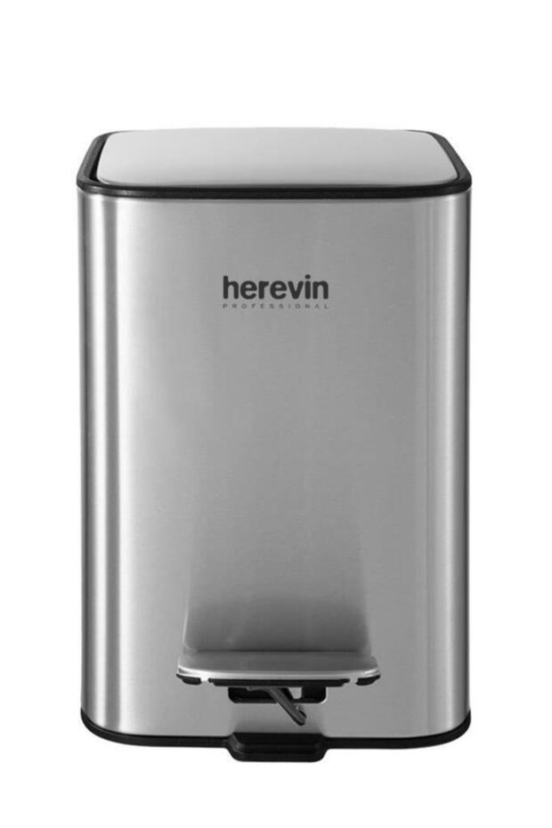 5 Lt Paslanmaz Çelik Çöp Kovası - 2