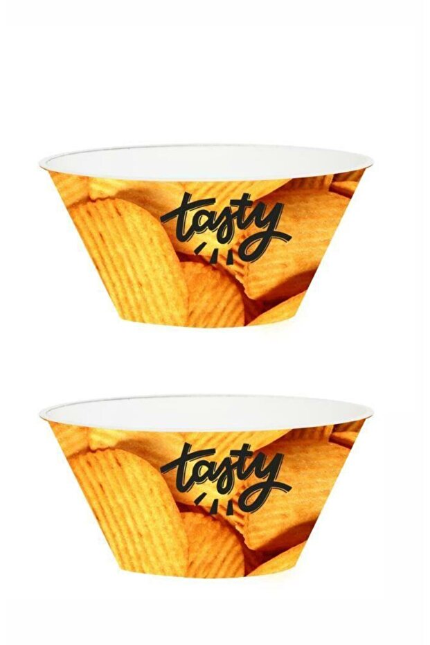 Double Patterned Snack Bowl-Chips - 1