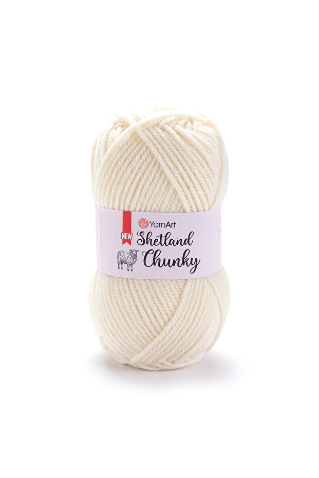 Shetland Chunky - Hand Knitting Thread Cream-603