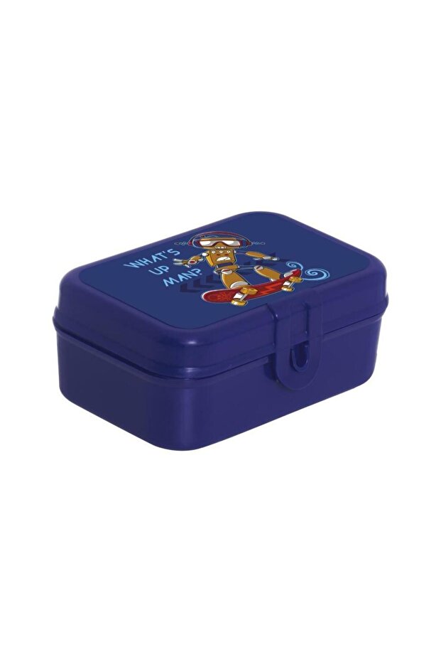 Small Patterned Lunch Box - Robot Model - 1