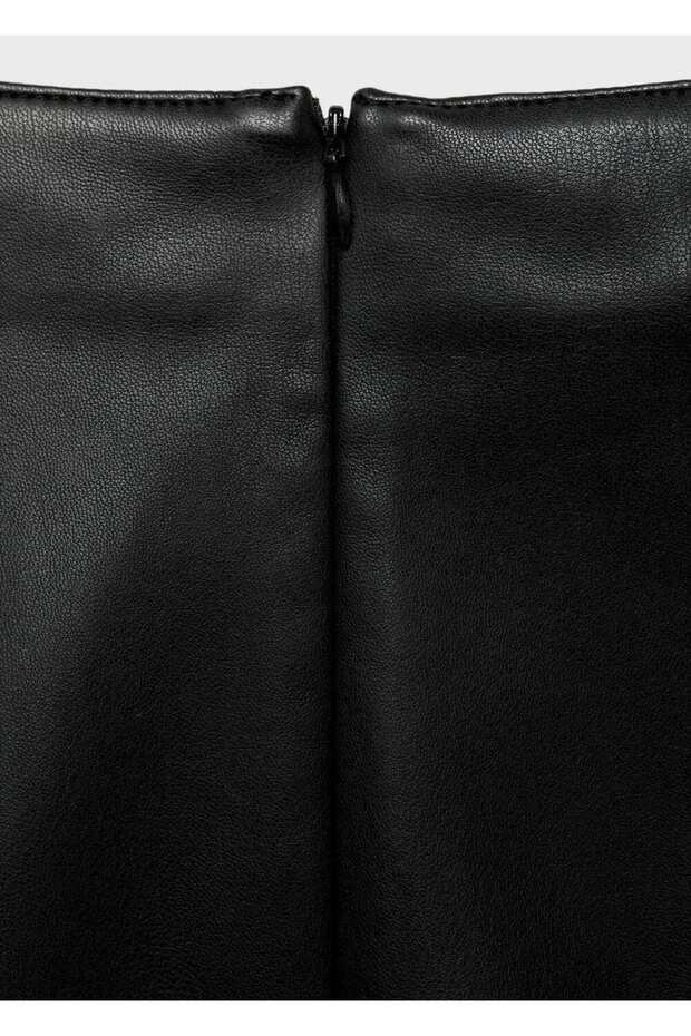 Bleistiftrock in Lederoptik - 7