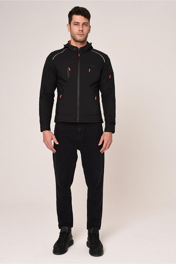 Taycan Softshell Korumalı Motosiklet Montu - 4