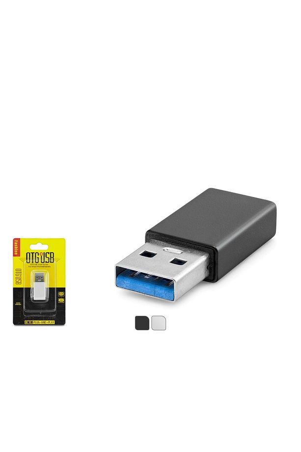 Hdx1029 Usb3.0 (M) To Type-c (F) Adaptör Otg Siyah - 1