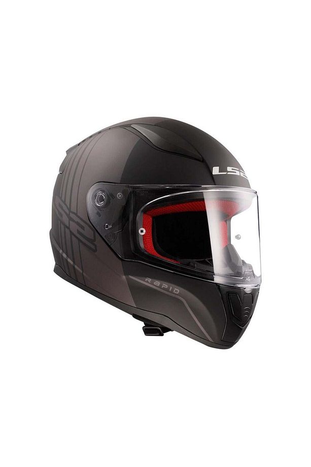 RAPID MULTIPLY MATT BLACK GREY Motorcu kaskı - 5
