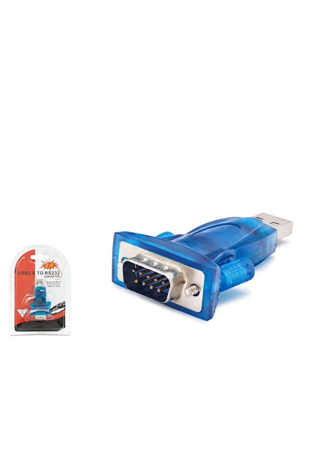Hdx7511 Usb (M) To Rs232 (M) Adaptör Mavi