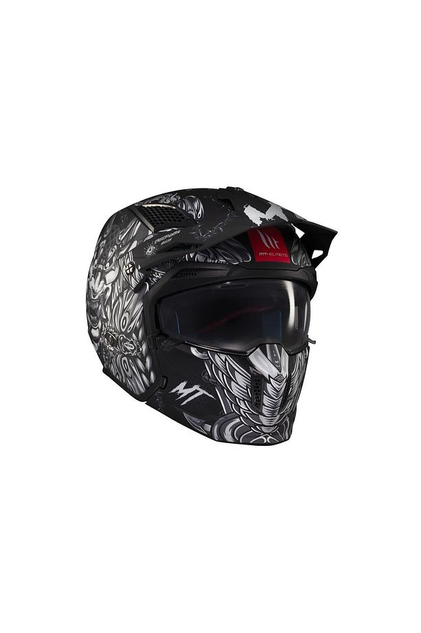 Streetfighter Sv Hrllish B2 Mat Çene Açılır Kask - 7