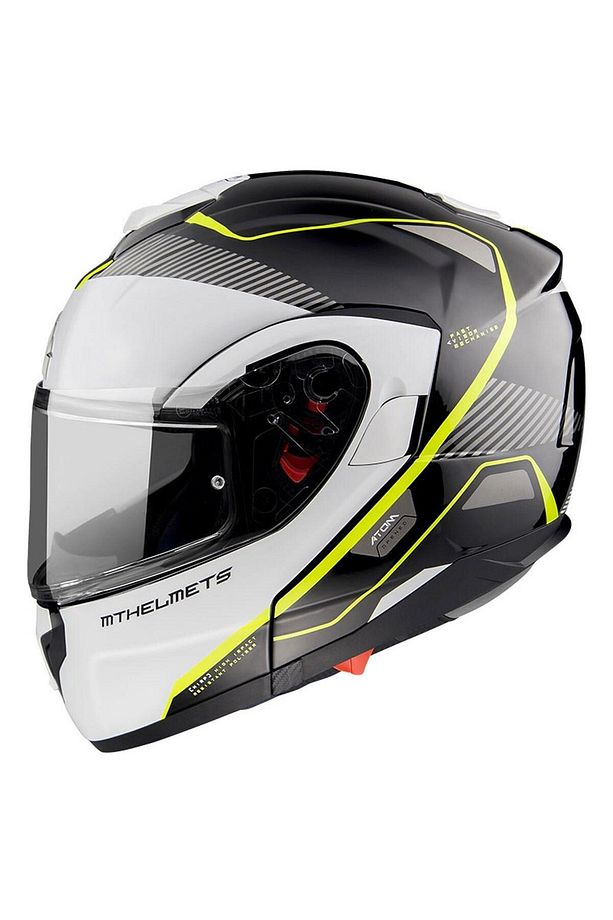 Atom Sv Solid Gloss Çene Açılır Motosiklet Kaskı - 4