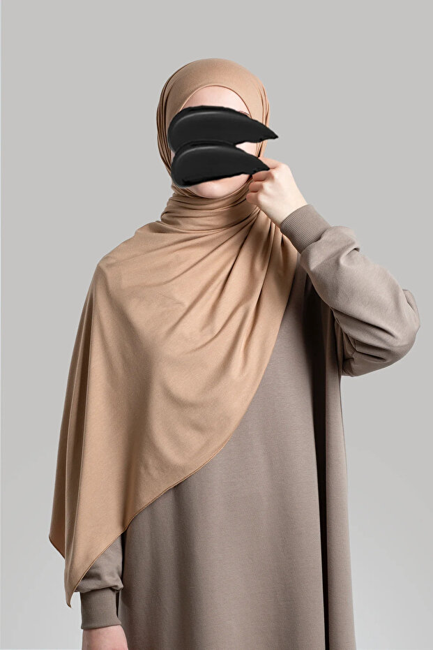 Penye Şal - Bej - 5