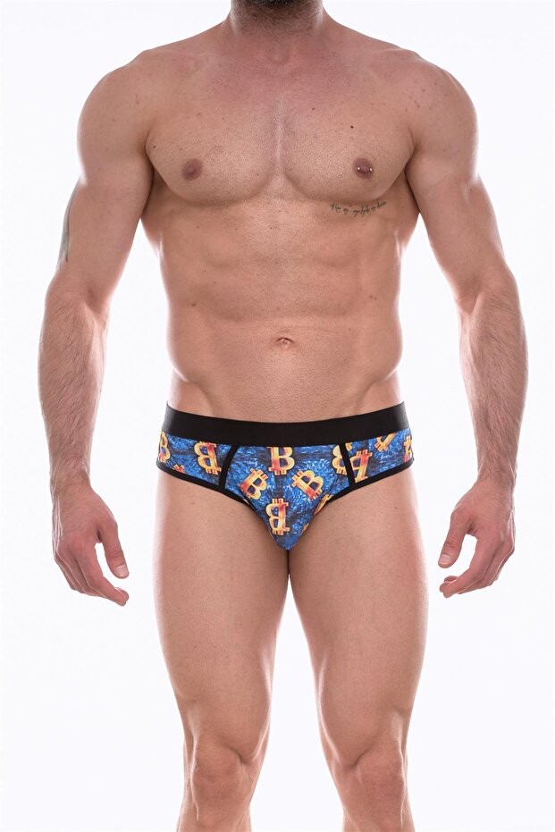 Men's Patterned Jockstrap Laundry - 1