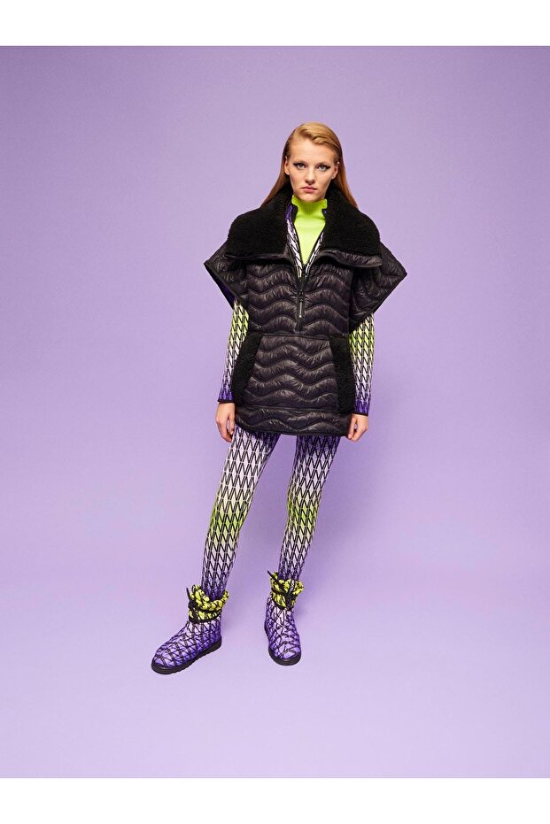 Kapitone Garnili Yelek - 3