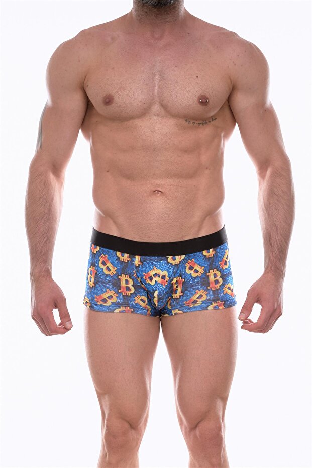 Men's Patterned Boxers - 1