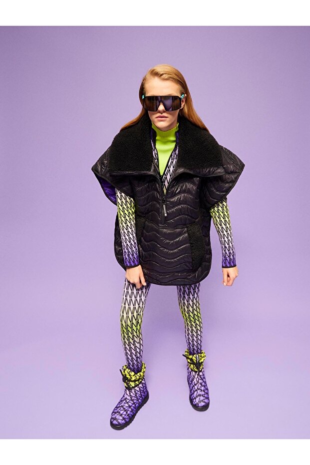 Kapitone Garnili Yelek - 1