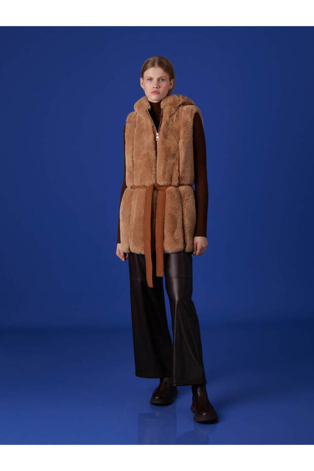 Suni Kürk Yelek - 2