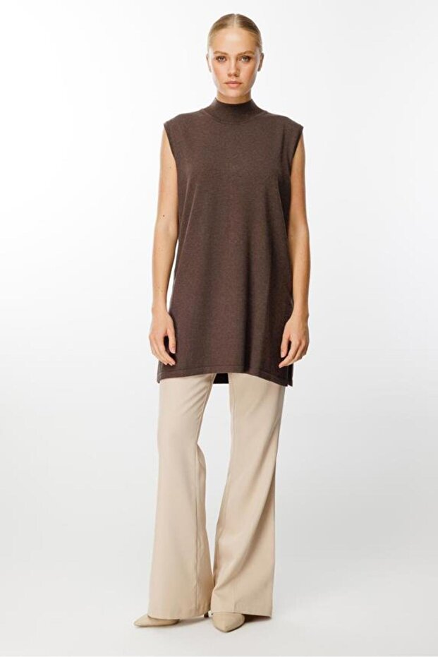 Kolsuz Basic Triko Tunik - 1