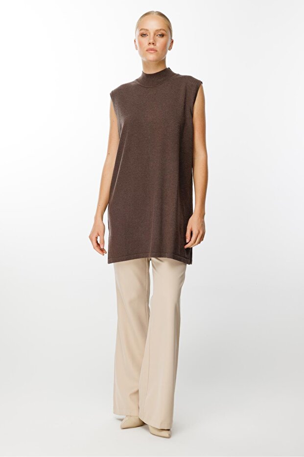 Kolsuz Basic Triko Tunik - 4