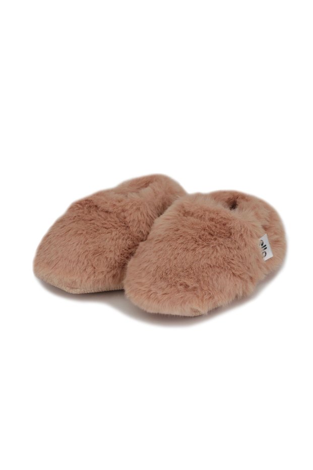 Non-Slip Sole, Soft Feather, Organic Baby Booties, Home Boots, Nursery Shoes Tan