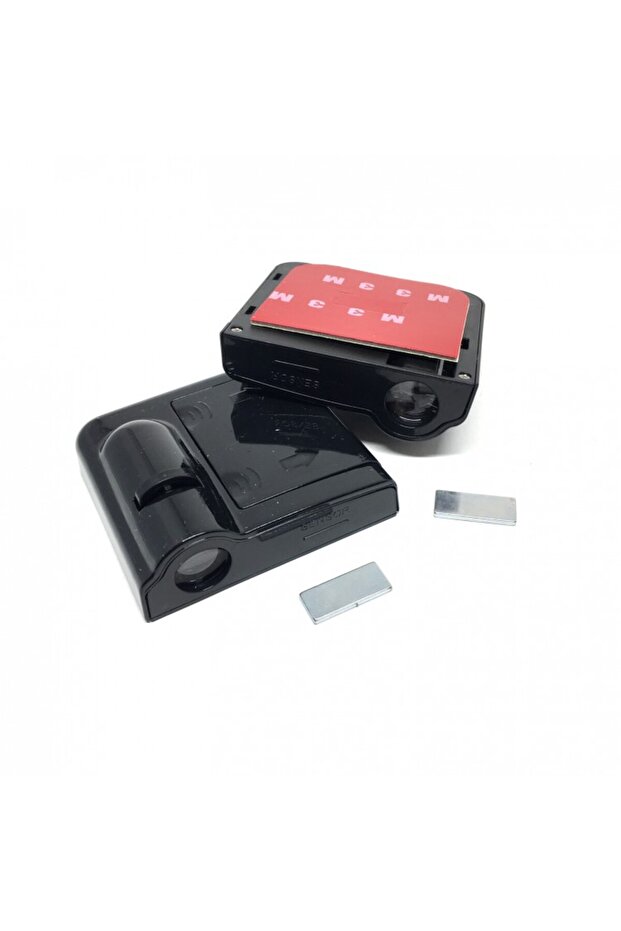 MELEK KANATLI Pilli Kapı Altı Sensörlü Logo - 3