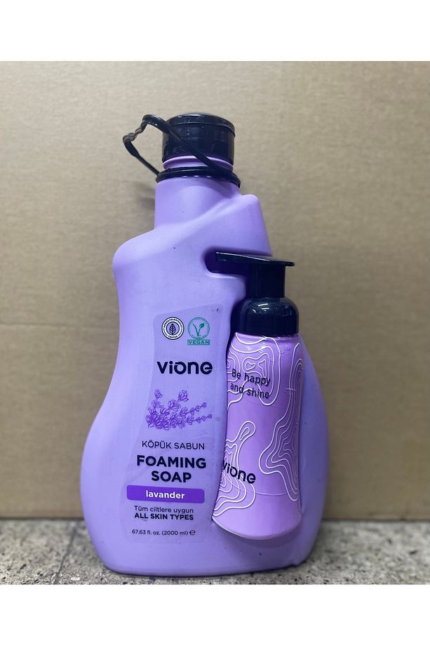 Vione Köpük Sabun El Ve Yüz Için Lavanta 2000 ml - 1