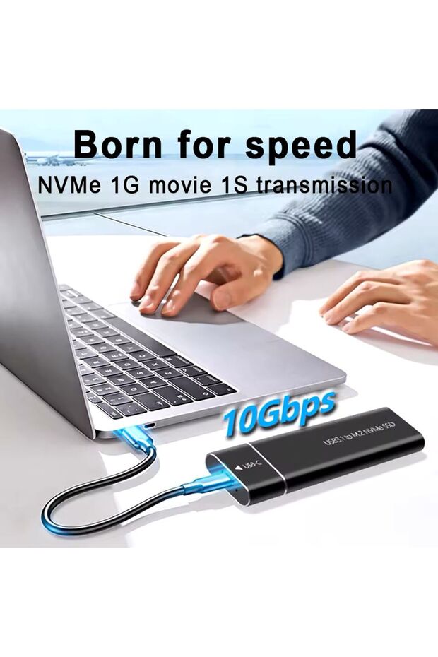 Nvme M.2 Ssd Kutusu 3.1 Type-c Uyumlu - 4