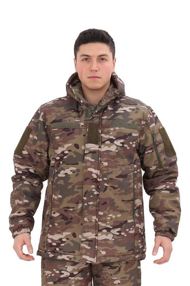 Softshell Salopet Polarlı Mont - 1