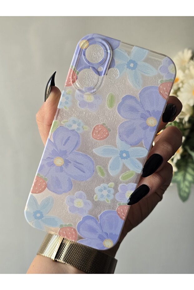 حافظة هاتف شفافة مطبوعة متوافقة مع هاتف آيفون 16 - 2