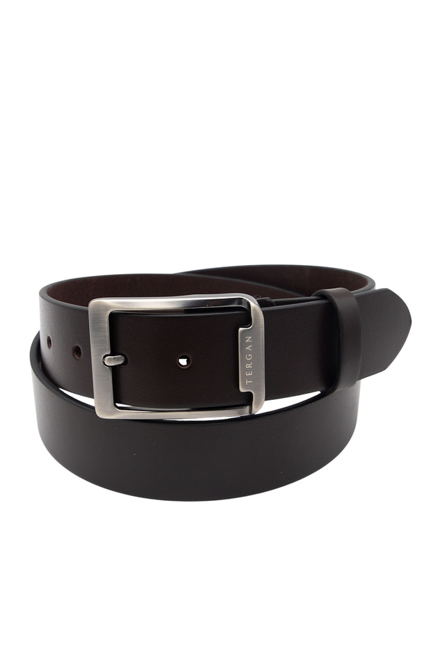 Brown Men's Leather Belt 0360D63