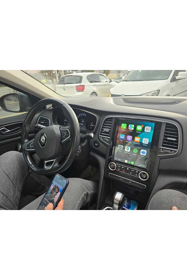 RENAULT MEGANE 4  Uyumlu ANDROİD CARPLAY DİJİTAL KLİMA PANELLİ MULTİMEDYA - 7