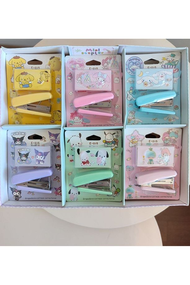 1 ADET Kuromi Zımba Seti Sanrio Karakterli Zımba ve Tel - 2