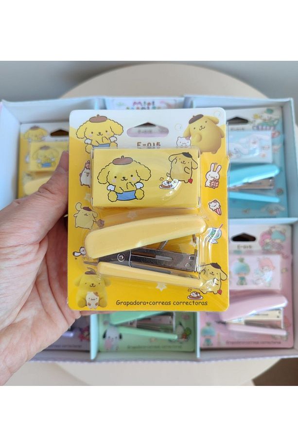 1 ADET Kuromi Zımba Seti Sanrio Karakterli Zımba ve Tel - 8