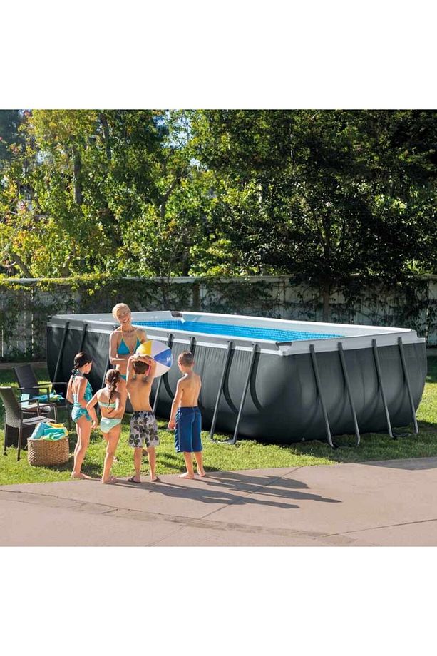 26356NP Ultra XTR Dikdörtgen Prefabrik Aile Havuzu 549x274x132cm Merdiven+Filtre+Örtü Set - 2
