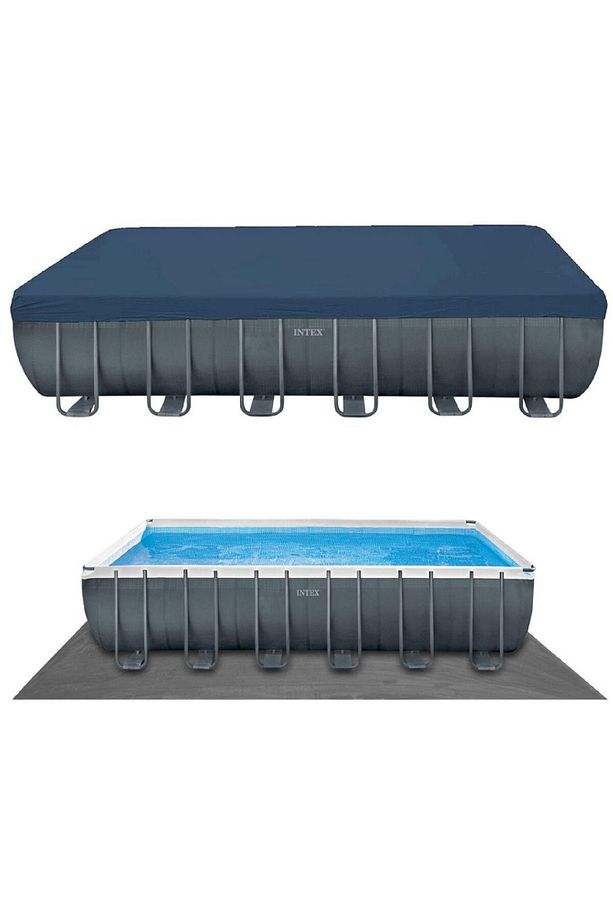 26356NP Ultra XTR Dikdörtgen Prefabrik Aile Havuzu 549x274x132cm Merdiven+Filtre+Örtü Set - 3