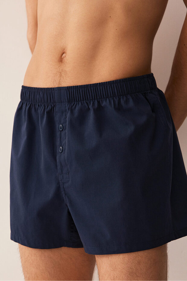 5’li Pamuklu Dokuma Boxer Şort - 2