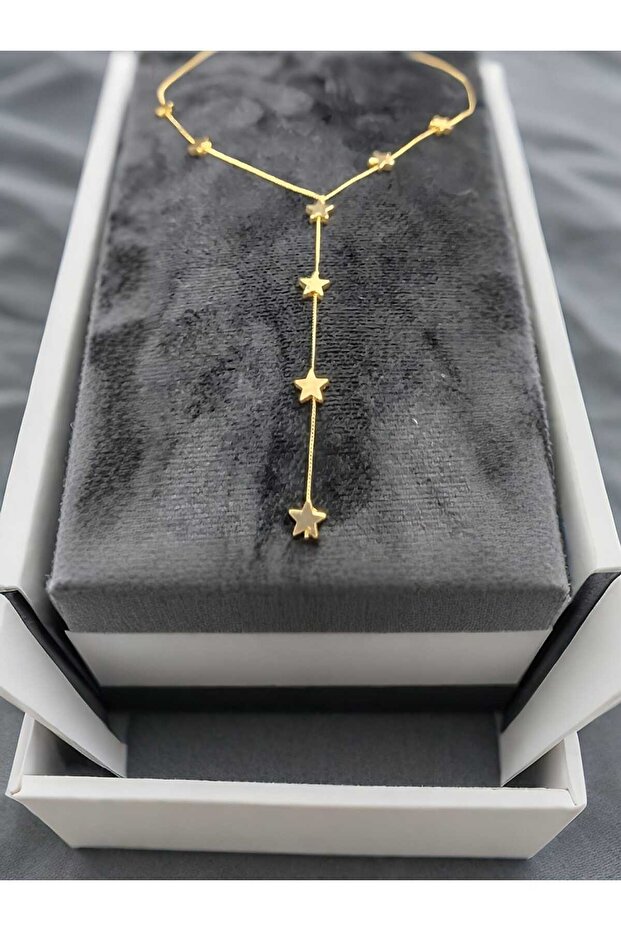 YILDIZLI Y MODEL KOLYE - 3