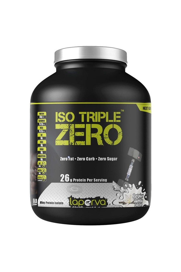 ايزو تريبل زيرو الجيل القادم، فانيليا بلجيكية، بروتين مصل اللبن المعزول - 5 رطل - 1