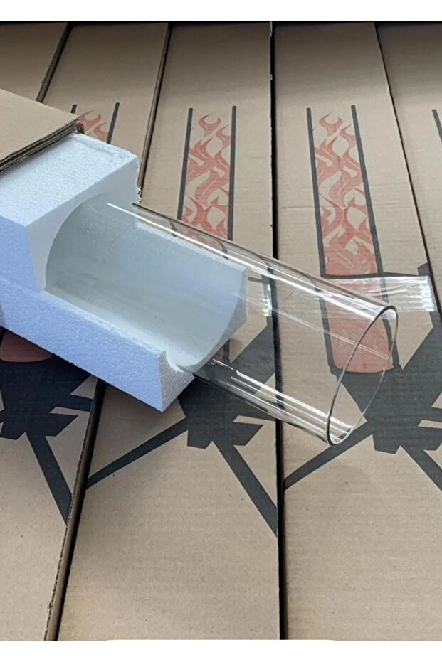 Füze Pelet Soba Camı Borusu 30cm - 2