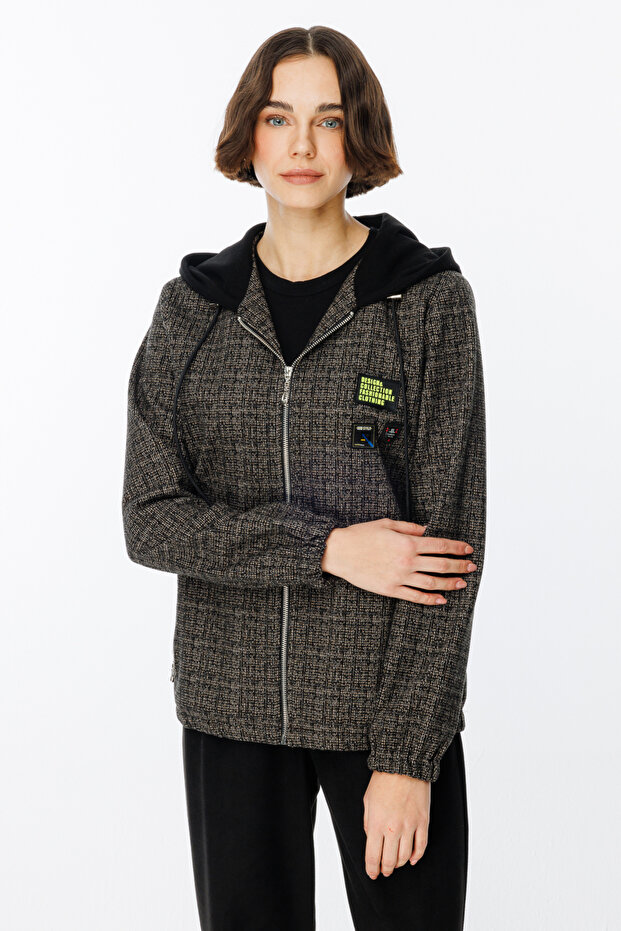 KAPİŞONLU MONT SİYAH - 3