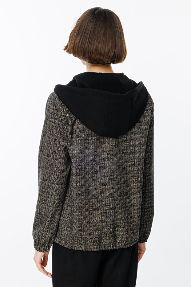 KAPİŞONLU MONT SİYAH - 4