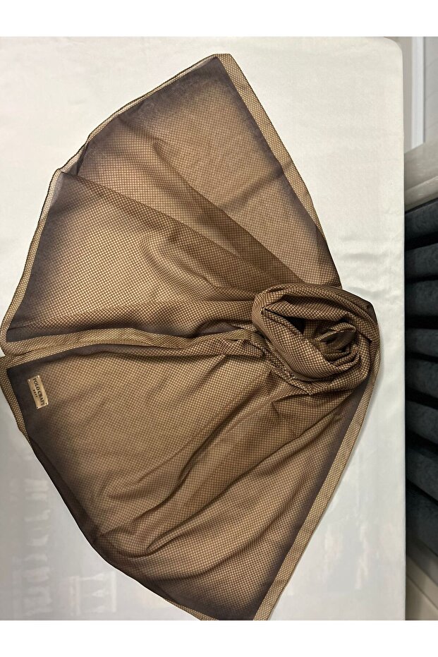 شال منقوش عرقيًا بطول 75 × 190 مم