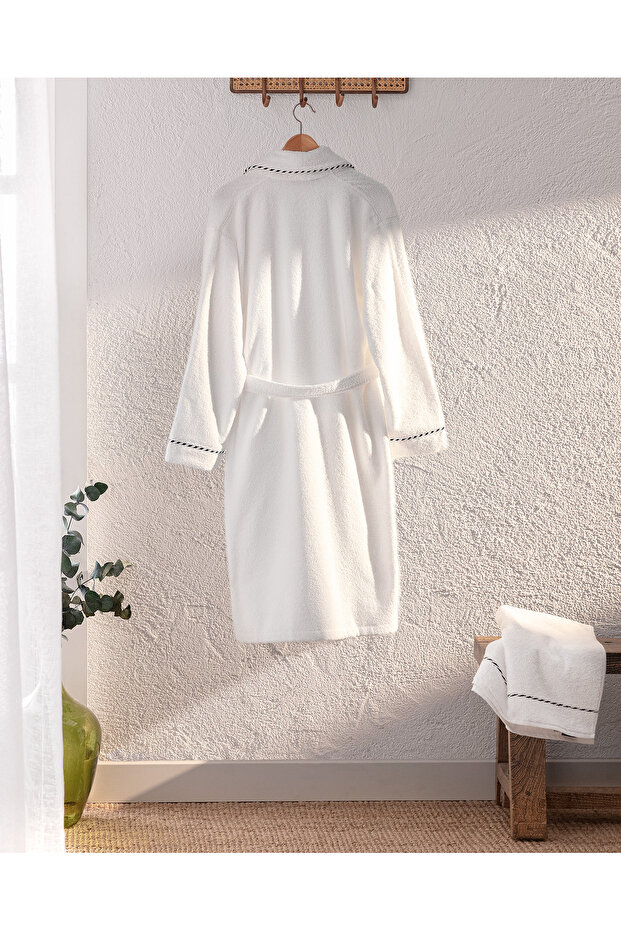 Jack Şalyaka Unisex %100 Pamuk Bornoz Set - 2