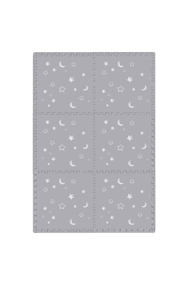 Babysafe Play Mat - Star & Moon - 6pcs