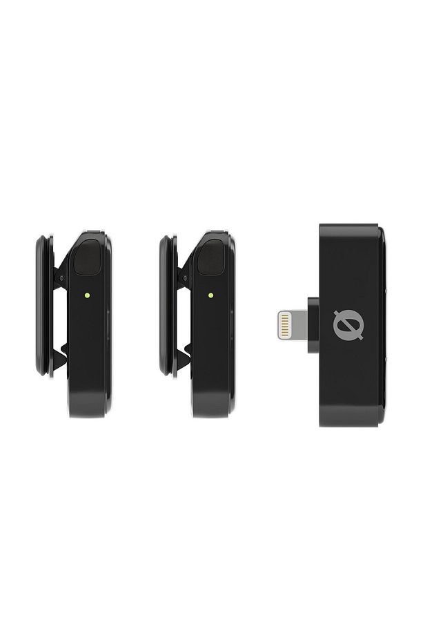 Wireless Micro Lightning İkili Kablosuz Yaka Mikrofonu - 3