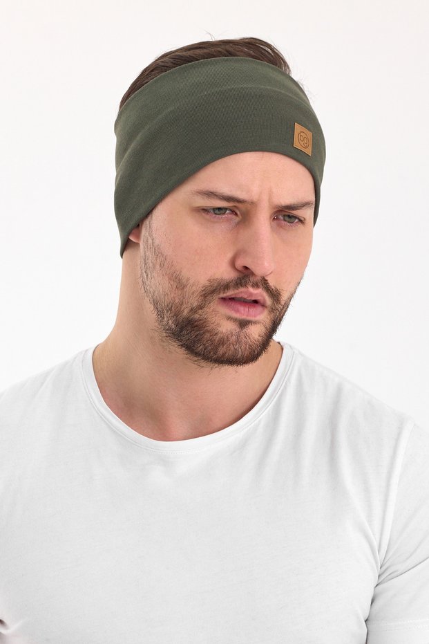 Men's Cotton Thermal, Non-Slip, Anti-Sweat, Ultra Light, Sports Hair Band Bandana Buff