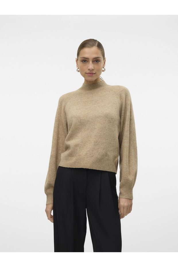 Strickpullover VMLEAF Pullover - 1