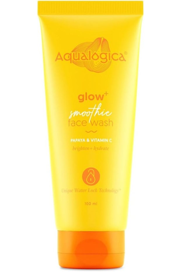 Glow+ Smoothie Face Wash (100ml) - Vitamin C & Papaya Brightening Cleanser
