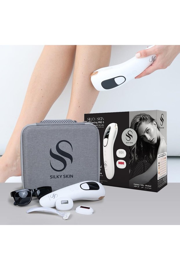 IPL Laser Hair Removal, Ice-Cooling, with 2 heads 999999 Flashes Hair Remover with 5 Modes